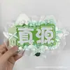 Etiquetas de Animación de Doble Carácter Cp Set de 28 Piezas DIY Hecho a Mano Creativo Adornos Colgantes Reflectantes Tejido No Tejido Productos Terminados Diseños Lindos de Celebridades