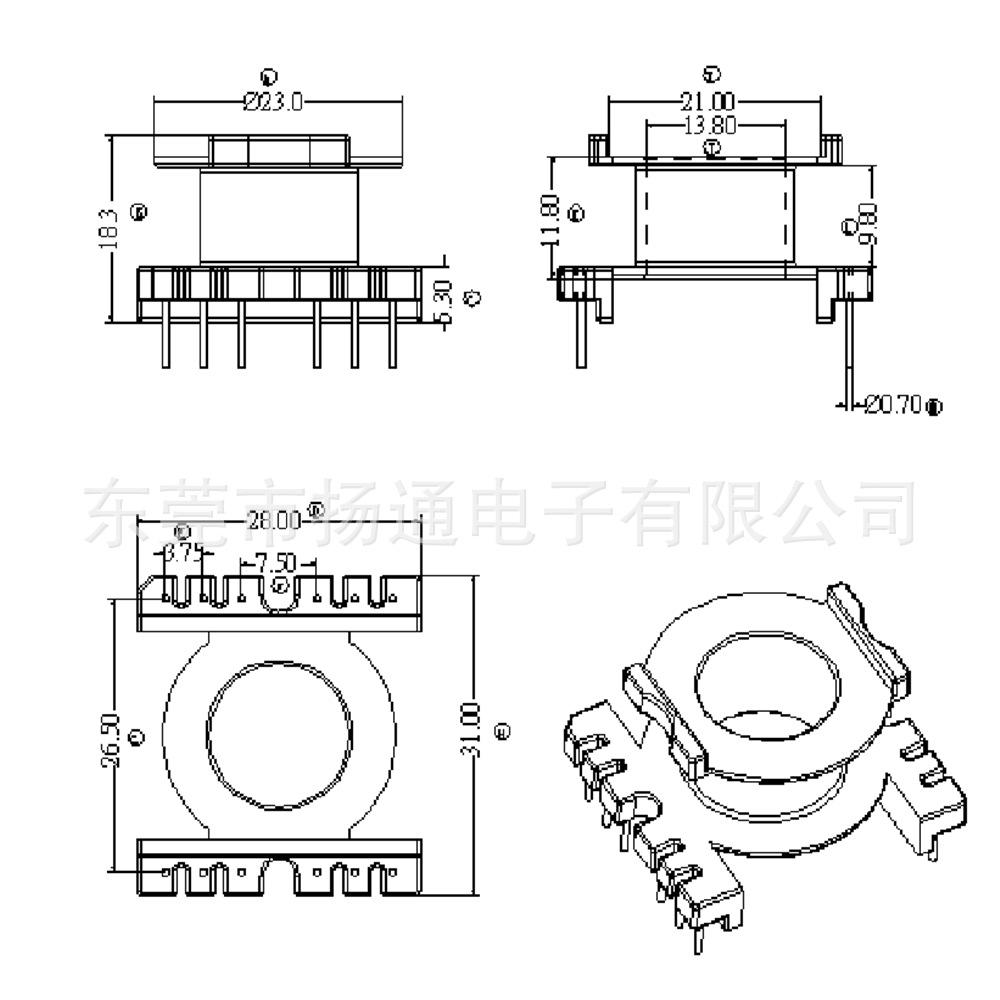 POT3019 骨架 6-6