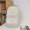 Mochila Escolar Estilo Japonés, Estilo Universitario, Estampado Temático del Bosque, Lindo Diseño de Oso, Alto Valor Estético, Mochila con Múltiples Compartimentos para Estudiantes de Secundaria y Preparatoria