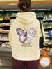 Suéter de mujer transfronterizo otoño e invierno con bolsillo tipo canguro, capucha, manga larga, forro polar, grueso, verano, felicidad
