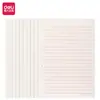 Caderno Deli Stationery 16K Linha Única Linha Dupla Grade Quadrada Grade de Arroz Papel para Escrever Cartas Caderno de Composição Livro de Rascunho para Estudo