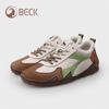 Zapatos Casuales para Mujer Gongyang 2026 Otoño Suela Suave Ligeros Nuevos Zapatos Deportivos para Mujer Cuero Genuino Versátiles Mocasines Casuales