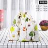 Bolsa con cordón de algodón y lino estampada con liquidación de fábrica, bolsa para guardar ropa interior, artículos diversos, bolsa de regalo para viajes