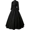 Amazon Transfronterizo Victoriano Vintage Gótico Encaje Vestido Largo Halloween Dama Vestido de Baile En Stock