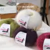 Fio de Lã Mohair de Seda de Alpaca Fio Fino Tricô Feito à Mão DIY Suéter Cachecol Chapéu Xale