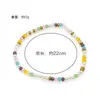 Pulsera de Joyería para Mujer Versátil Personalizada con Diseño de Cristales Naturales Coloridos Hecha a Mano Joyería Hecha a Mano DIY