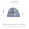 Moda Simples Outono e Inverno Chapéu Feminino Coreano Estilo All-match Estudante Chapéu de Malha Ao Ar Livre Quente Pulôver Chapéu Orelha Chapéu de Lã