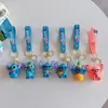 Nuevo Llavero de Dibujos Animados Stitch Lindo Colgante para Mochila Escolar de Estudiante Muñeco Llavero Joyería Pequeña Venta al por Mayor