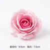 Cabeças de flor rosa de veludo com pétalas em camadas, textura realista, disponíveis em várias cores, adequadas para decorações de casamento, buquês DIY e decoração de casa.