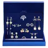 Regalo del Día Nacional para Niñas: Aretes de Plata 925 con Cierre de Mariposa, Caja de Regalo, Aretes de Alta Gama, Regalo de Cumpleaños para Niñas
