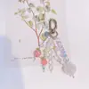 Hd5238A04 Cadena para Teléfono de Cuentas Florales Correa para Teléfono Estilo Ins de Cristal Llavero Portátil para Muñeca Colgante para Bolso