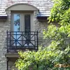 Barandillas de Hierro Forjado Estilo Europeo para Escaleras Exteriores, Barandillas de Hierro Forjado Artesanales para Exteriores, Escaleras de Construcción