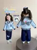 Conjunto de Niña Primavera y Otoño Policía Conejo Ropa Infantil 2026 Nuevo Modelo Niña Pequeña Judy Sudadera Conjunto Casual de Dos Piezas