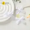 Decoración de Moño de 1 cm de Gama Alta Estilo Ballet Ins Material de Empaque Multicolor Hecho a Mano Di Pequeños Accesorios Accesorios Anudado a Mano
