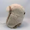 Sombrero de aviador de terciopelo grueso a prueba de frío y cálido para otoño e invierno, sombrero Lei Feng de cachemira de alta calidad, para parejas, ciclismo al aire libre, protección para los oídos
