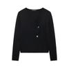 Europeo y Americano Transfronterizo para Mujer AliExpress Explosiones Moda Temperamento Viajero Cuello en V Asimétrico Chaqueta Tejida Conjunto de Falda