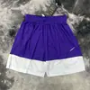 Pantalones de Baloncesto 2K de Alta Resistencia Shorts Americanos Secado Rápido Pantalones Deportivos para Correr Casual Entrenamiento Bordados Holgados