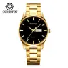 Relógio Masculino Automático Completo de Aço Inoxidável Quartzo Ochstin, Relógio de Pulso Moderno para Negócios, Elegante e Simples Fabricante