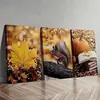 Pintura de Lienzo Tríptico para Sala de Estar y Dormitorio, Pintura Decorativa Estilo Chino sobre Lienzo al Óleo de Alta Definición, Arte de Pared, Personalización del Cliente