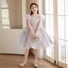Vestido para Meninas, Luxo Leve, Nicho de Alta Qualidade, Vestido de Florista, Vestido de Princesa para Crianças, Vestido para Apresentação de Piano Infantil