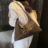 Bolso de Axila de Gran Capacidad Transfronterizo para Mujer Nuevo Primavera 2026 Retro Hombro Único Cruzado Casual para Viaje Diario Bolso de Mujer