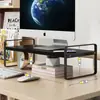 Estante Elevado para Computadora de Escritorio Estante de Almacenamiento para Escritorio de Oficina Base Elevada para Monitor Soporte Base Almohadilla