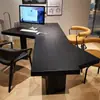 Nova Mesa de Computador Simples Moderna de Madeira Maciça Estilo Luxo Leve Normcore Bancada de Formato Especial Mesa de Escritório Mesa de Chefe Mesa Mesa de Chá