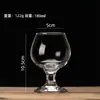 Copo de Brandy, Copo de Licor de Haste Curta, Vidro de Cristal, Taça Pequena para Vinho Tinto, Copo Alto Espesso Criativo para Uso em Restaurante e em Casa
