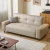 Sofá de Cuero Resistente a Arañazos Modelo Nuevo 2026 para Sala de Estar, Apartamento Pequeño, Sofá Recto Moderno Simple para Apartamentos de Alquiler, Sofá de Tela de Dos o Tres Plazas