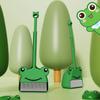 Conjunto de vassoura e pá de lixo infantil de fábrica para uso doméstico, vassoura infantil de varrer, pá de lixo, brinquedo, vassoura pequena para jardim de infância