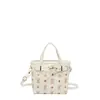 Bolso de moda texturizado con estampado de dibujos animados 2026 nuevo bolso de hombro casual vintage bolso de mano bolso pequeño cuadrado