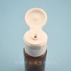 Songshun Frasco Spot de 15ml Hombro Plano Brillante Tapa Flip-Top Mariposa Sub-Botella de Plástico PET Hidrosol Loción