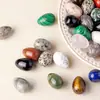 Piedras Crudas de Cristal Natural de Venta Caliente Transfronteriza, Ágata de Cristal, Adornos de Cristal con Forma de Huevo, Piezas Talladas de Cristal, Venta al por Mayor de Fabricantes