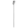 Aço Inoxidável 304 Grau Alimentício Colher Quadrada Cabo Longo Colher para Sorvete Colher para Mel Colher para Sobremesa Colher para Mexer Café Colher Longa