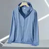 Ropa de Protección Solar para Hombres y Mujeres, Estilo Pareja, Verano 2026 Ropa de Protección Solar Transpirable de Seda de Hielo, Chaqueta de Talla Grande para Ciclismo y Pesca al Aire Libre