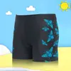 Venta al por mayor del fabricante, Bañadores para niños, Trajes de baño de secado rápido para niños, Bañadores tipo bóxer de dibujos animados cómodos y transpirables para niños pequeños, medianos y grandes