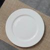 Juego de Vajilla de Cerámica: Cuencos, Platos, Vajilla de Porcelana de Hueso, Cuencos con Forma de Ala, Platos Bajos de Porcelana de Hueso para Restaurantes de Hotel, Establecimientos de Comida, Clubes y Salones Privados