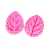 Molde de hoja, molde para pastel de fondant, molde para chocolate, molde para hornear, silicona líquida, electrodoméstico, herramienta de cocina D110