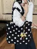 Bolsa de lunares Yuezi para mujer, gran capacidad, nuevo estilo de verano 2026, bolso de hombro cruzado simple e informal, bolso para oficinista