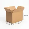 Cajas No. 1-13 para Empaque y Envío, Cajas Gruesas para Envío Exprés, Cajas de Cartón para Logística de Comercio Electrónico, Cajas de Cartón Extra Resistentes de Media Altura