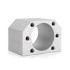 Venta Directa de Fábrica Asiento de Tuerca de Tornillo de Bola Aleación de Aluminio Anticorrosión y Antioxidante Equipo de Automatización Rodamiento Doble Rodamiento