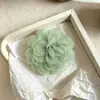 Pinzas para el pelo de malla, flor de loto de nieve de tela, accesorios para manualidades DIY, broche para mochila, pinza lateral, accesorios para el cabello, tocado, pequeños regalos y material para manualidades