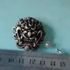 Artesanía DIY Artículos de Cuero Hebilla de Moneda de Plata Hebilla de Turquesa Hebilla de Cartera Hebilla de Moneda Hebilla Decorativa de Aleación Metálica para Cartera Hebilla de Cuatro Botones
