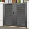 Puerta de Villa de Hierro Forjado, Puerta de Campo de Aleación de Aluminio, Puerta de Jardín, Puerta de Jardín de Acero Inoxidable, Entrada Casa Auto-Construida, Venta Directa Doble
