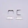 Suprimentos de Fábrica Base de Manípulo para Ponte em Arco de Ferro Fivela de Ferragens Manípulo de Couro Fivela de Metal Ponte em Arco em Estoque