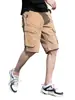 Shorts de Trabajo de Estilo Militar de Moda 2026 para Hombre, Elegante Corte Holgado, Shorts de Pierna Recta de Verano de Moda para Hombres Jóvenes