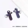 Aplicable Transfronterizo Bolso Mini Longxiang Correa para el Hombro Cuero Genuino Transformación Bolso Cruzado Dumpling Hebilla Pequeña sin Perforación Correa para Colgar en Bolso