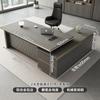Escritorio de oficina escritorio de jefe escritorio ejecutivo moderno simple muebles de oficina Guangdong escritorio ejecutivo de lujo ligero escritorio ejecutivo