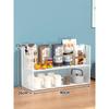 Artefacto de almacenamiento para mesa de comedor, estante para almacenar refrigerios, caja de almacenamiento de escritorio, estante para condimentos de mesa de cocina, sala de estar, estante para almacenar tazas