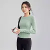 2026 Nuevo Yoga Fitness Pilates Manga Larga Primavera Verano Ciclismo Deportes Conjunto de Yoga Ajustado para Mujer Venta al por Mayor